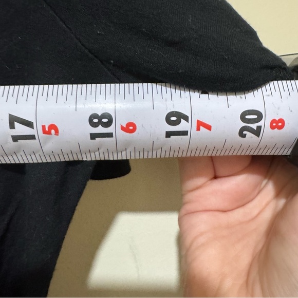 Women’s Newport News 90s Goth Witchy Black Short Sleeve Flowy Sleeves Size XL - Picture 14 of 15